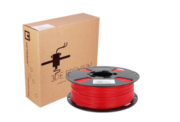 3DE Premium - PLA MAX High Speed - Röd - 1,75 mm - 1 kg