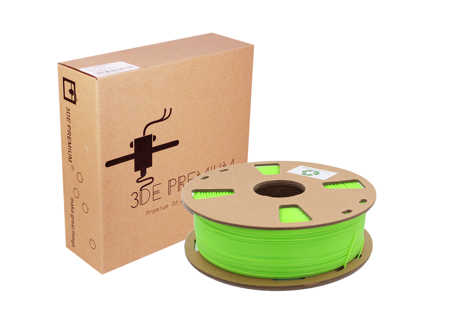 3DE Premium - ABS - Gecko Green - 1.75mm - 1kg