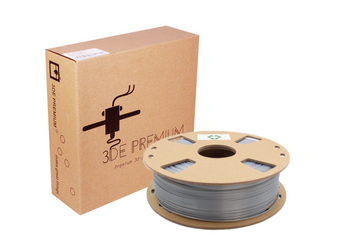 3DE Premium - PLA Transparent - Light Grey - 1.75mm - 1kg