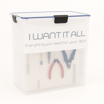 3DSUPREME - 'I Want It All Vol. 2' Tilbehørs Bundle til din 3D Printer
