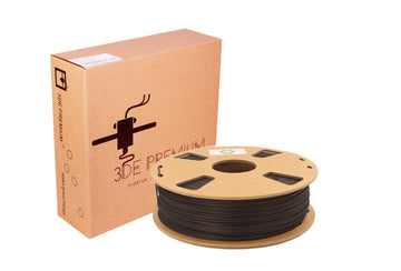 3DE Premium - PLA - Carbon Fiber Black - 1.75mm - 1kg