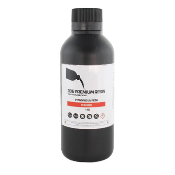 3DE Premium Resin - Standard - Chili Red - 1kg