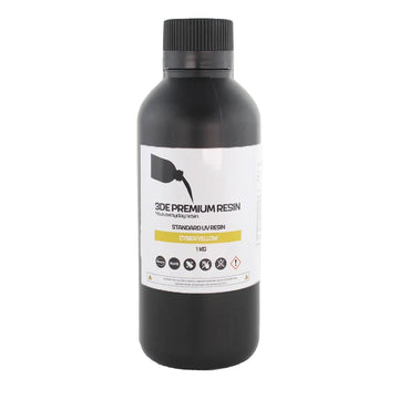 3DE Premium Resin - Standard - Cyber Yellow - 1kg