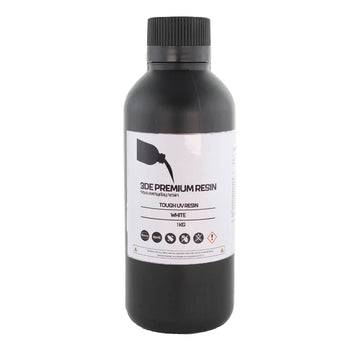 3DE Premium Resin - Tålig - Vit - 1 kg