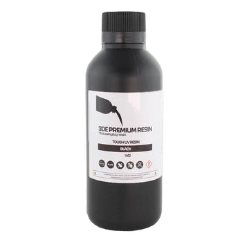 3DE Premium Resin - Tålig - Svart - 1 kg