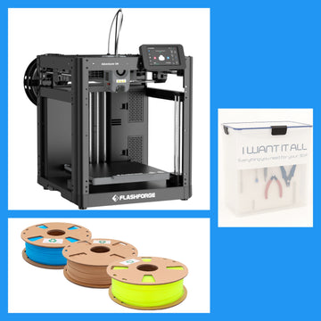 Flashforge Adventurer 5M - Budgetvenlig 3D Printer Bundle