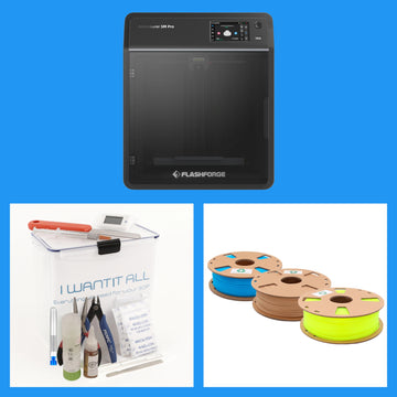 Flashforge Adventurer 5M Pro - I Want It All 3D Printer Bundle