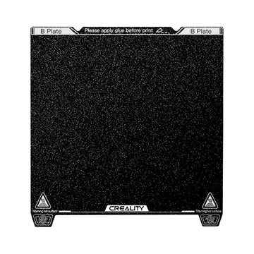 Creality 3D - PEI Build Plate Kit - 315x310mm / Type B - K1 Max - 2 dele