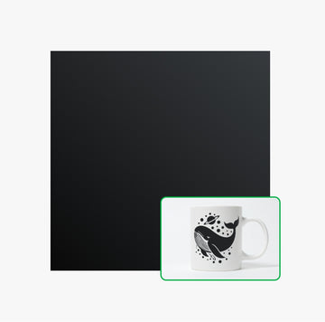 Bambu Lab - Matt avtagbar vinyl - Svart (10 st)