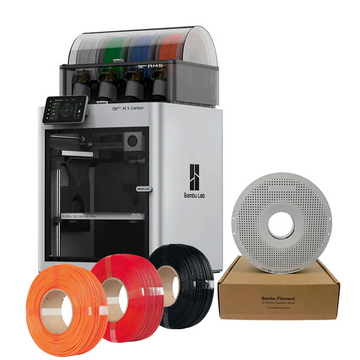 Bambu Lab Bundle - X1 Carbon Combo + 4 x Filamenter