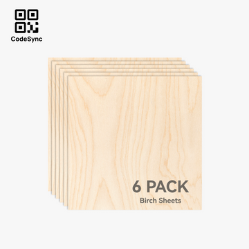 Bambu Lab - 300x300x3mm Björkplywood (6 st)