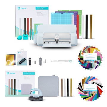 LOKLIK - Design Bundle - Daisy White - Skæreplotter, Heat Press m.m.