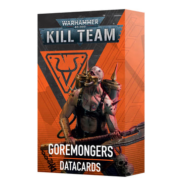 Warhammer 40k: Kill Team: Goremongers Datakort (Engelska)