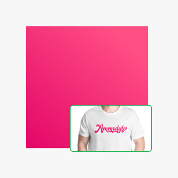 Bambu Lab - Matte Heat Transfer Vinyl - Neon Pink (10pcs)