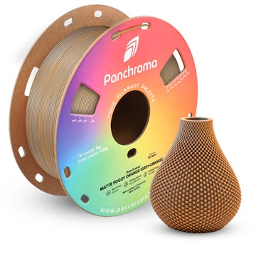 Polymaker - Panchroma™ PLA Dual - Matte Foggy Orange (Grey-Orange) - 1.75mm - 1kg