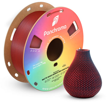 Polymaker - Panchroma™ PLA Dual - Matte Mixed Berries (Red-Dark Blue) - 1.75mm - 1kg