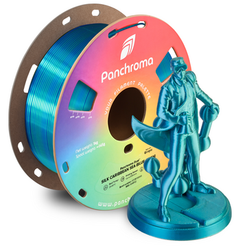 Polymaker - Panchroma™ PLA Dual - Silk Caribbean Sea (Blue-Green) - 1.75mm - 1kg