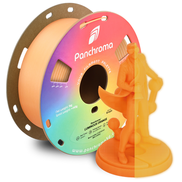Polymaker - Panchroma™ PLA - Luminous Orange - 1.75mm - 1kg