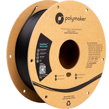PolyMaker - PolyMax™ PETG-ESD - Black - 2.85mm - 500g