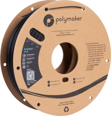 Polymaker PolyMax Tough PLA - True Black - 1.75mm - 750g