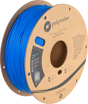(UDGÅR) - Polymaker Polylite PLA - Azure Blue - 1.75mm - 1kg