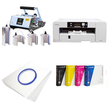 Sawgrass - Virtuoso SG 1000 Sublimations Printer + Mugprinter Kit + Elite Pro 4 in 1 for sublimation
