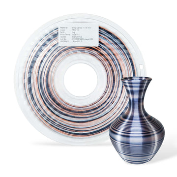 3DE Premium - PLA - Candy Rainbow - Black, Silver, Red Copper V3- 1.75mm - 1kg