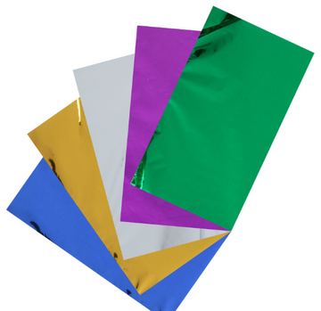 LOKLiK - Foil Transfer Sheets Bundle til Sublimation m.m. - 5 Colors - 50 Pack