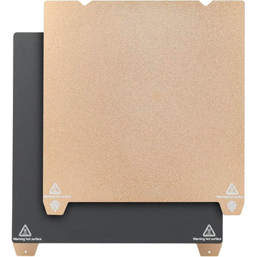 SpiderGoldPowder And Smooth PEY - Double Sided SpringSteel System with Magnetic Sheet - 235x235mm - K1