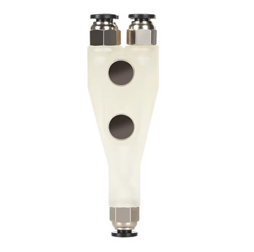 Spider - 4-in-1 PTFE Tube Connector AMS - Transparent - X1/P1 Series