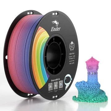 Creality 3D - Ender PLA+ - Regnbåge - 1,75 mm - 1 kg