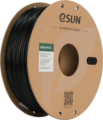 eSUN - eStar PLA - Galaxy Black - 1,75 mm - 1 kg (Pappersrulle)