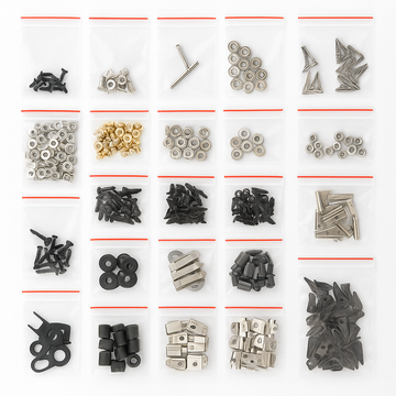 Fasteners kit for voron v2.4 350mm u/box (black screw/nuts/washer etc.)