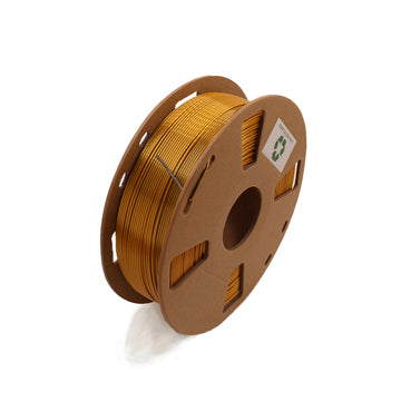 3DE Premium - Tvåfärgad - PLA Silky - Svart & Guld - 1,75 mm - 1 kg