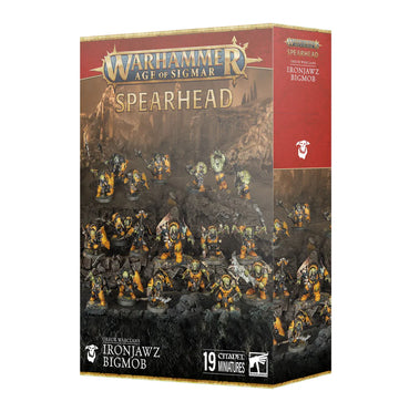 Age of Sigmar: Orruk Warclans - Ironjawz Bigmob - Spearhead