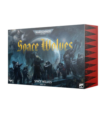 Warhammer 40k: Space Marines - Space Wolves Army Set (Engelska)