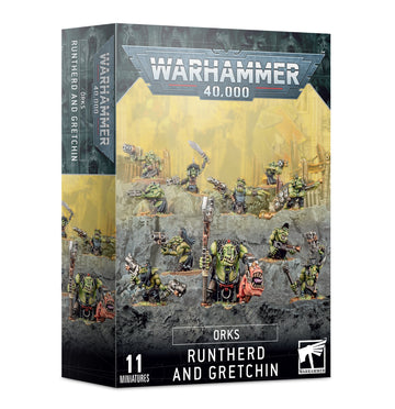 Warhammer 40k: Orks - Runtherd & Gretchin