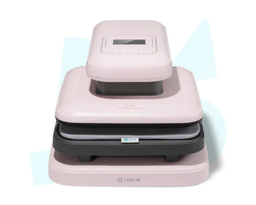 LOKLiK - ImPress™ - Heat Press - Auto 2-Smart - Pastel Pink