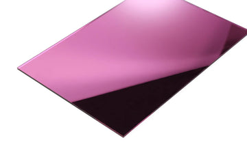 Lasersheets - Akrylspegel - Rosa - 400x300mm - 3mm