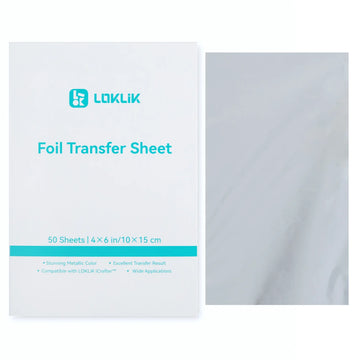 LOKLiK - Folieöverföringsark för sublimering etc. - Silver - 50-pack
