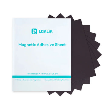 LOKLiK - Magnetiskt ark för sublimering mm - 0,5 MM - 10-pack
