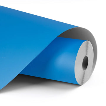 LOKLIK - Permanent Adhesive Vinyl - 30.5cm x 180cm - Stencil Light Blue