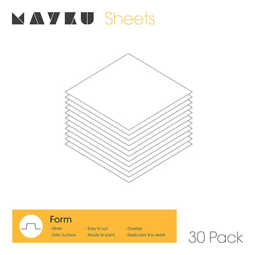Mayku - Form Sheets - White - 30 Pack