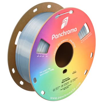 Polymaker - Panchroma™ PLA - Silk Silver - 1.75mm - 1kg