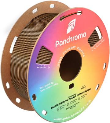 Polymaker - Panchroma™ PLA Dual - Matte Shadow Orange (Orange-Black) - 1.75mm - 1kg