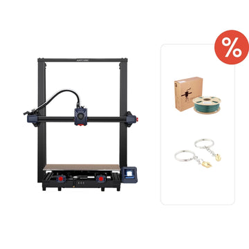 Köp Kobra 2 Max och få en gratis rulle filament och nyckelring - Tryck stort 420x420x500mm