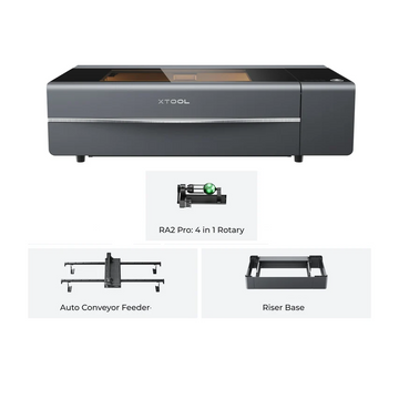 xTool - P2S Laser - Class IV Grey - Versatile Bundle