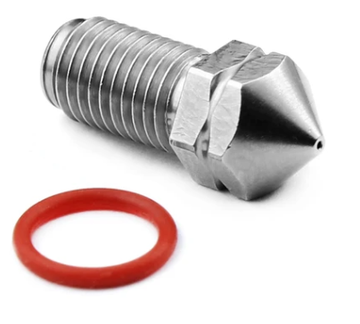 Micro Swiss Brass Plated Wear Resistant Nozzle for Ultimaker 3 - Pick a Size