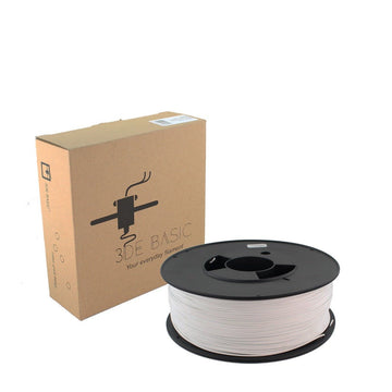 3DE Basic - PLA - Cold White - 1.75mm - 0.5 kg
