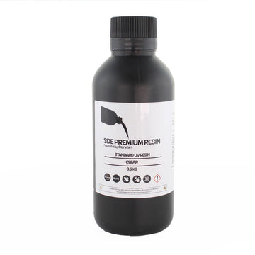3DE Premium Resin - Standard - Clear - 0.5 kg